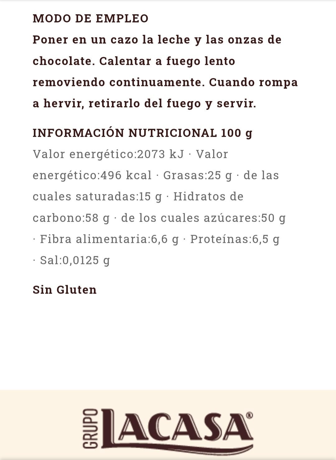 Chocolate a la Taza - Imagen 2