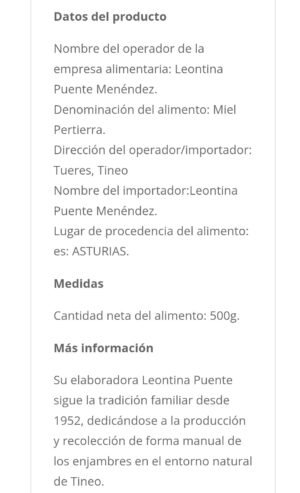 Miel de Brezo en vasija de barro