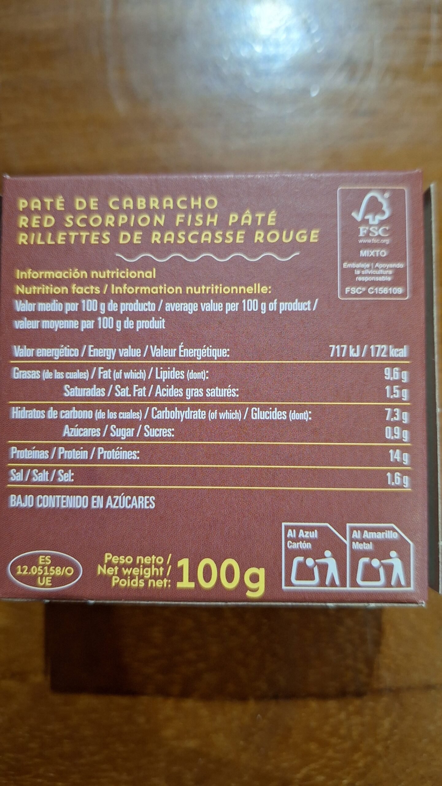 Paté de Cabracho - Imagen 2