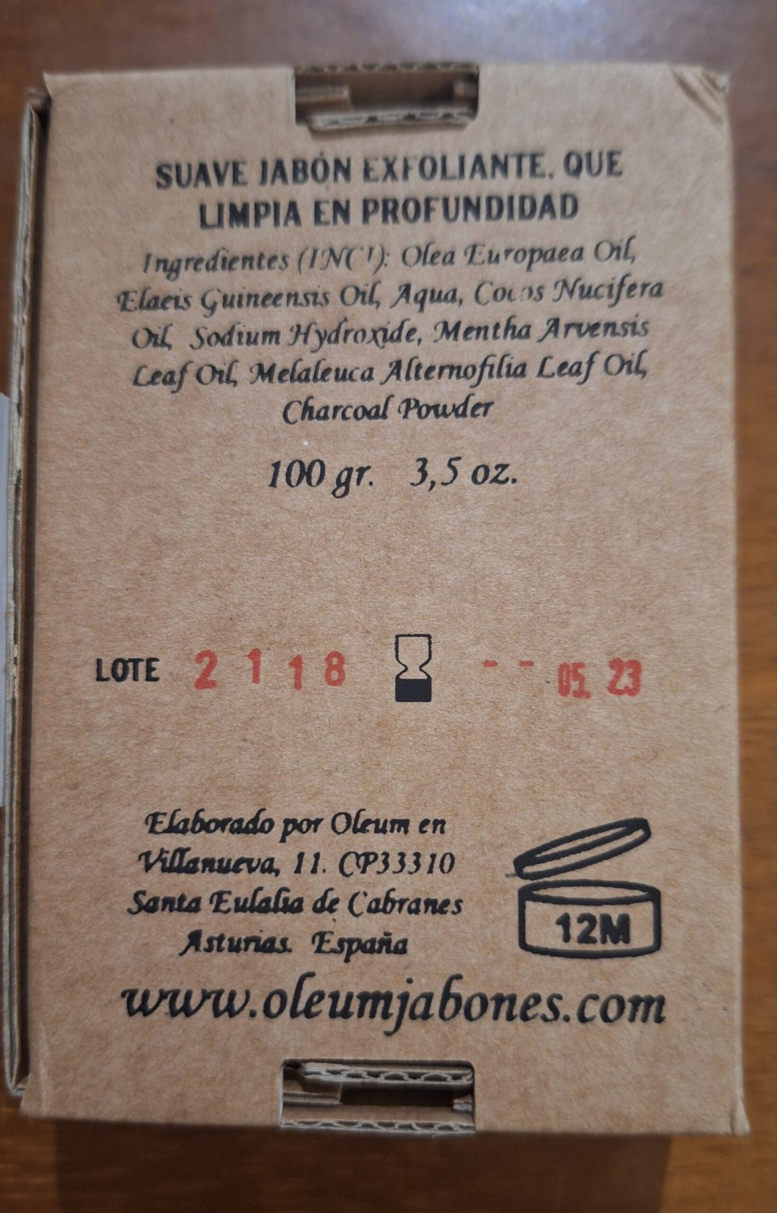 Jabón Artesanal de Carbón - Imagen 4