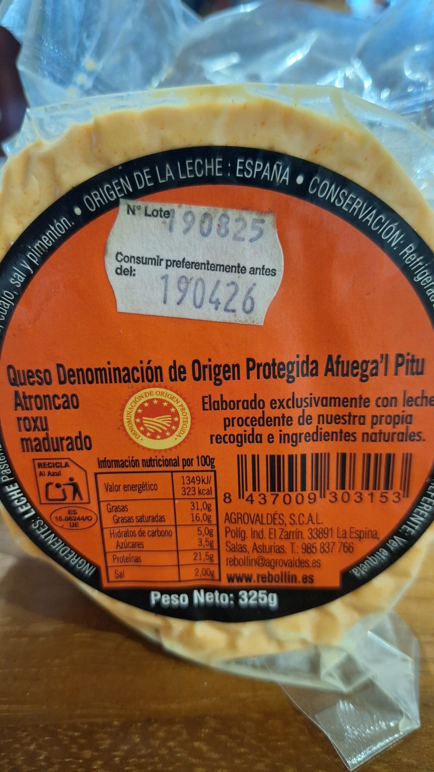 Queso Afuega'l Pitu Roxu - Imagen 6