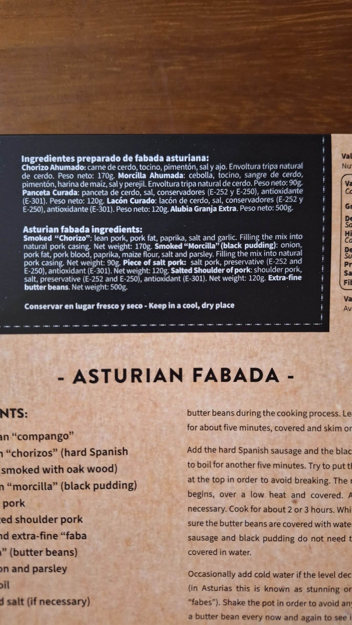 Preparado de Fabada Asturiana 6 raciones - Imagen 3