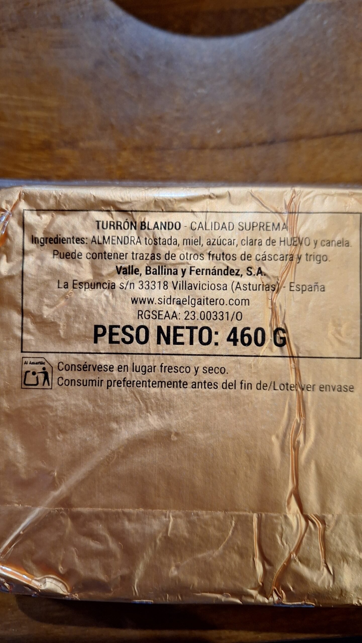 Turrón blando El Gaitero - Imagen 3