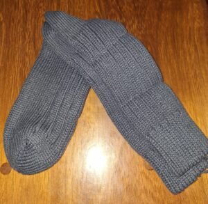 Calcetines de lana gris