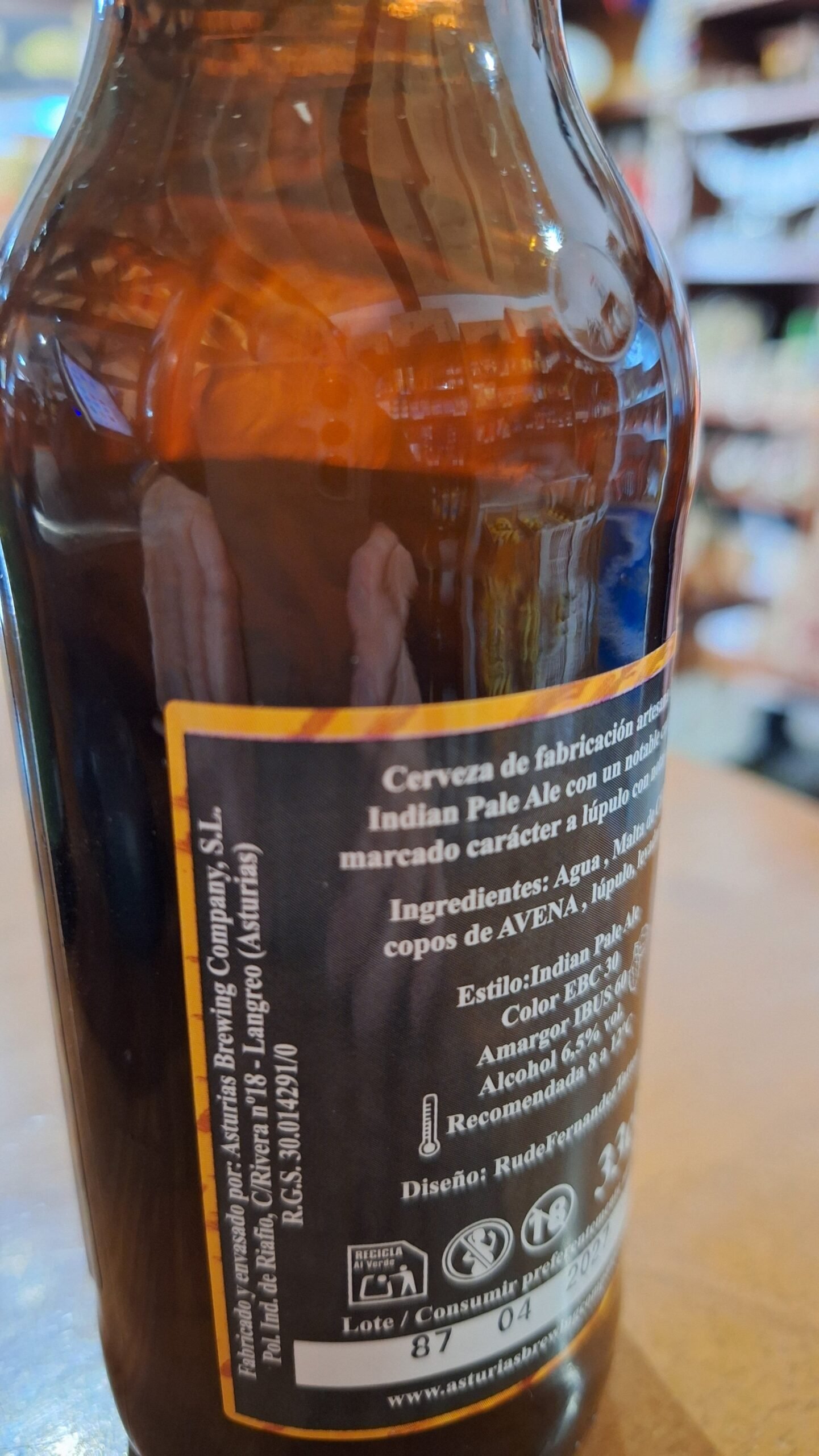 Cerveza Guadaña Ipa - Imagen 3