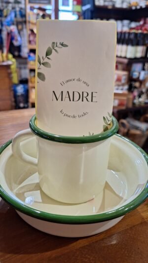 Pack cazuelita y taza Musgo